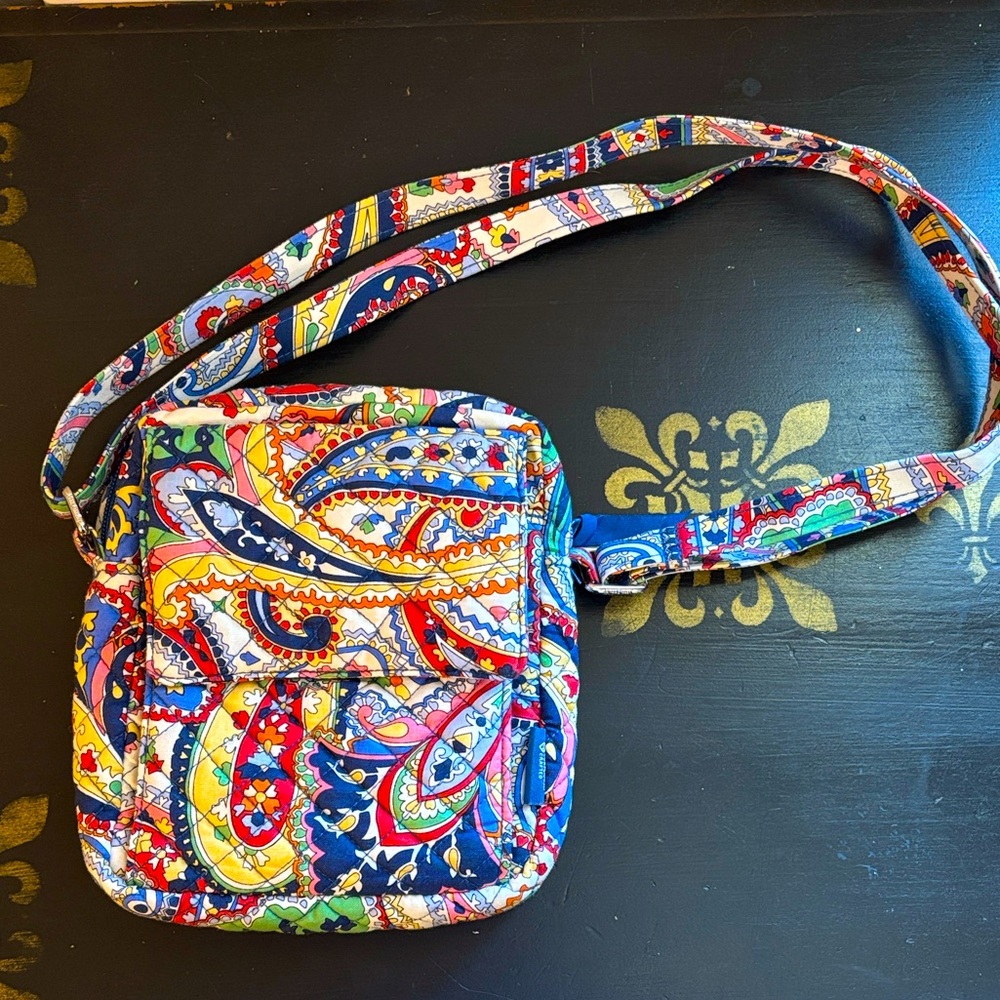 Vera Bradley Harbor Paisley Mini Hipster